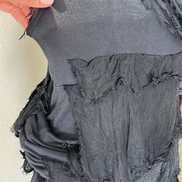 Scandal Italy. Italian back silk tiered dress. Size M. 20’s flare. - Picture 8 of 11